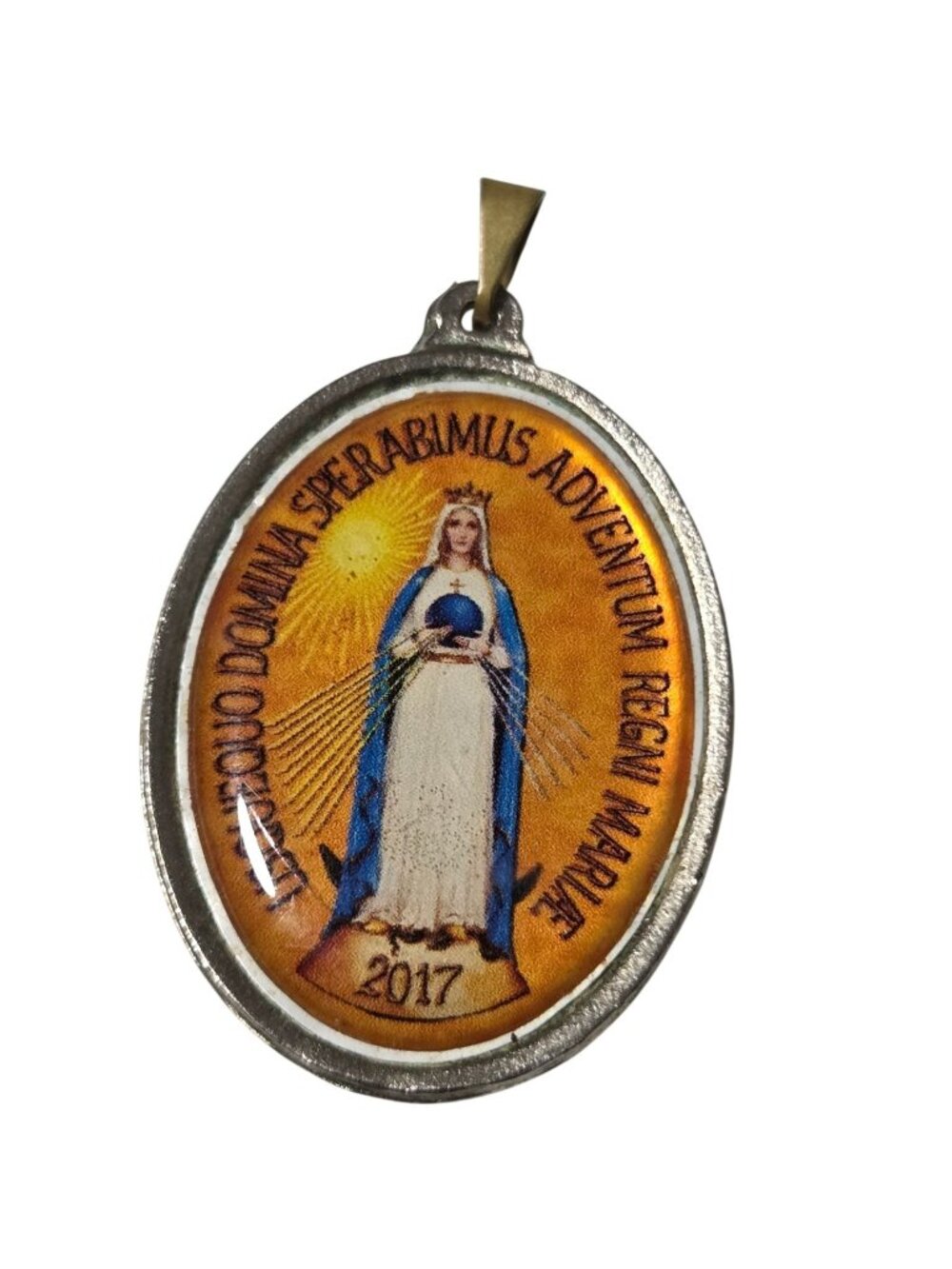 2017 Catholic Marian Devotional Pendant Virgin Mary Sacred Symbols Religious